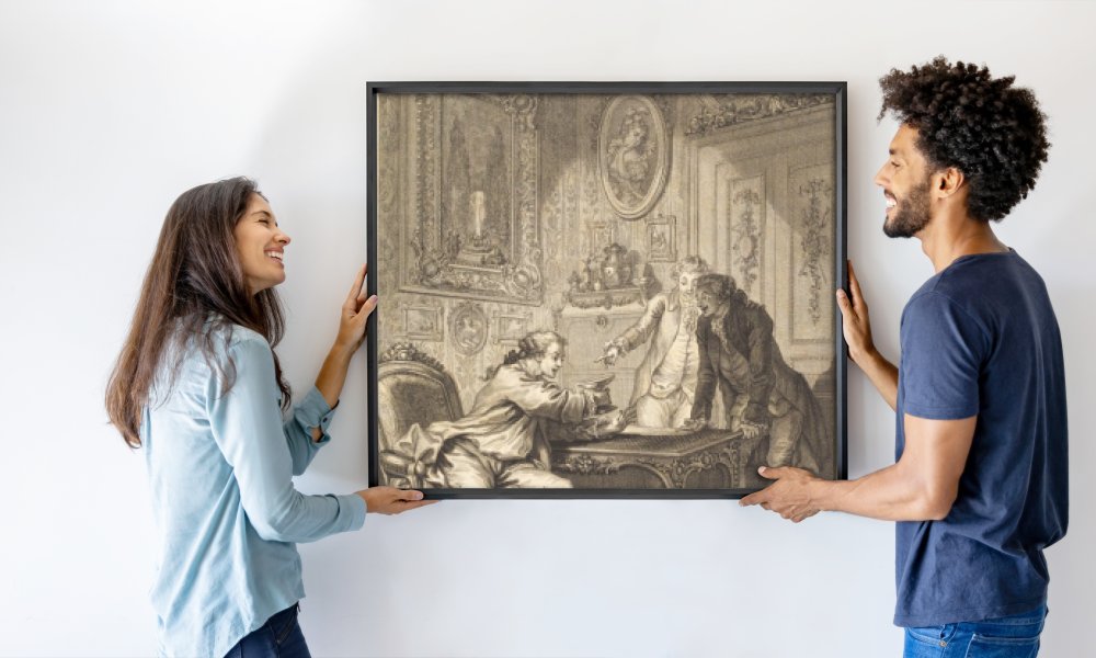 Jean Baptiste Michel Dupreel after Jean Honoré Fragonard