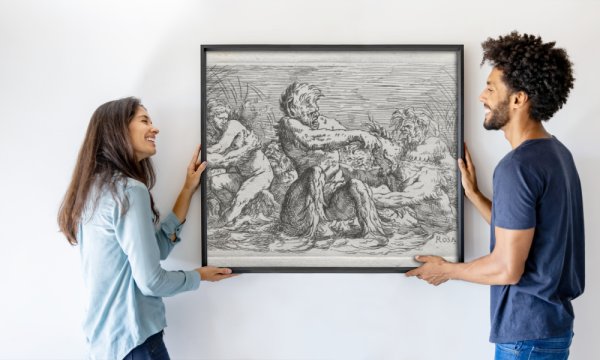 copy after Salvator Rosa