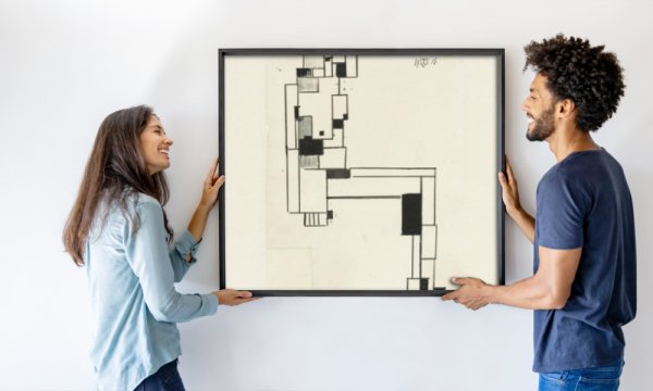 Theo van Doesburg (signed by artist)