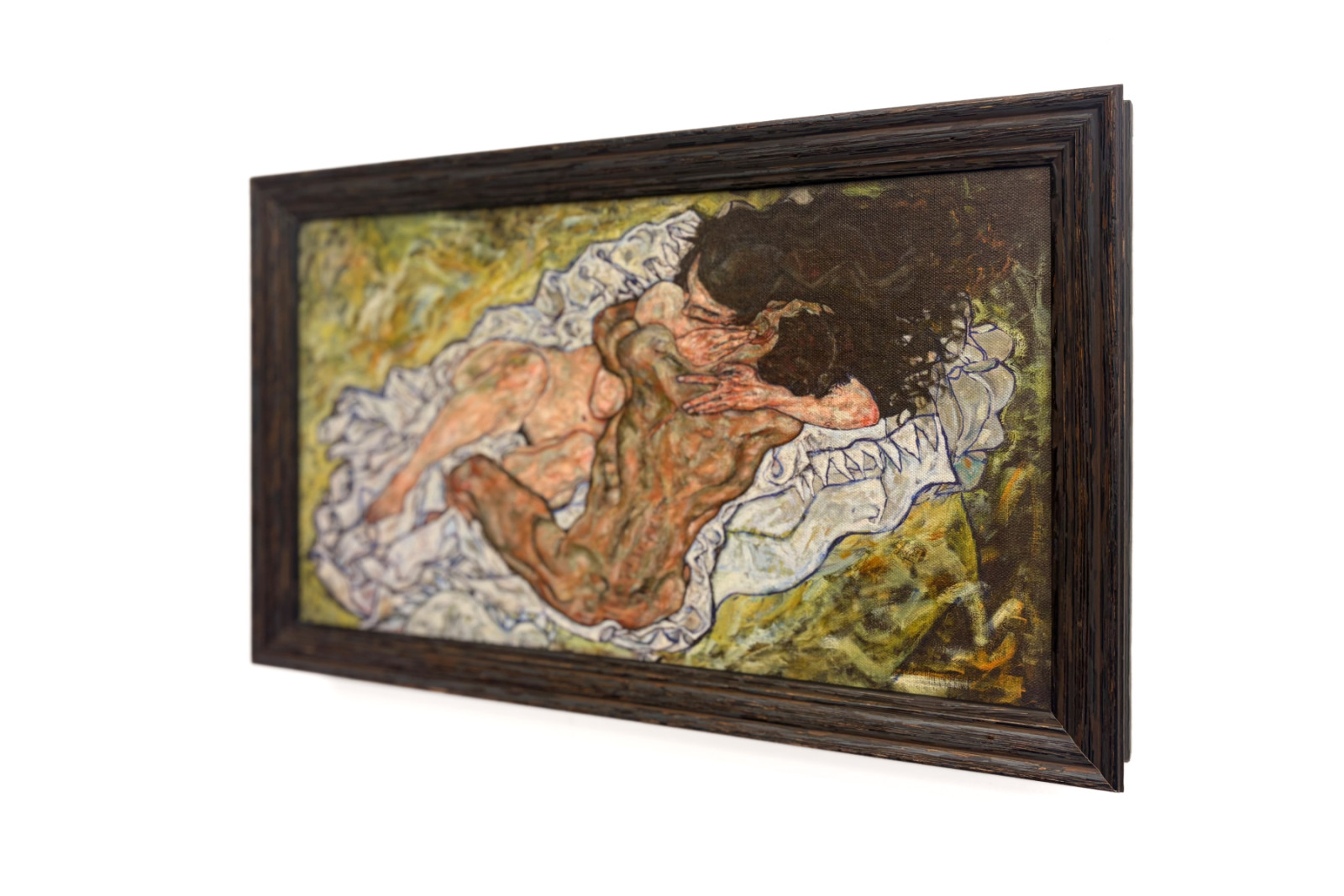 L'Étreinte, 1917 - Egon Schiele