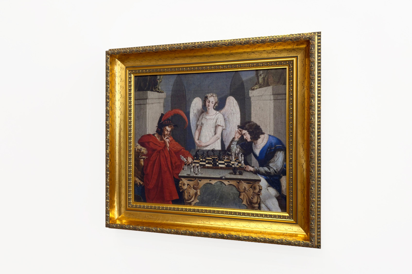 Faust et Méphistophélès jouant aux échecs - Unbekannt Unbekannt