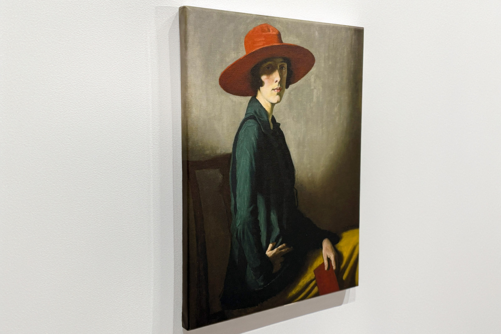 Dame au chapeau rouge - William Strang