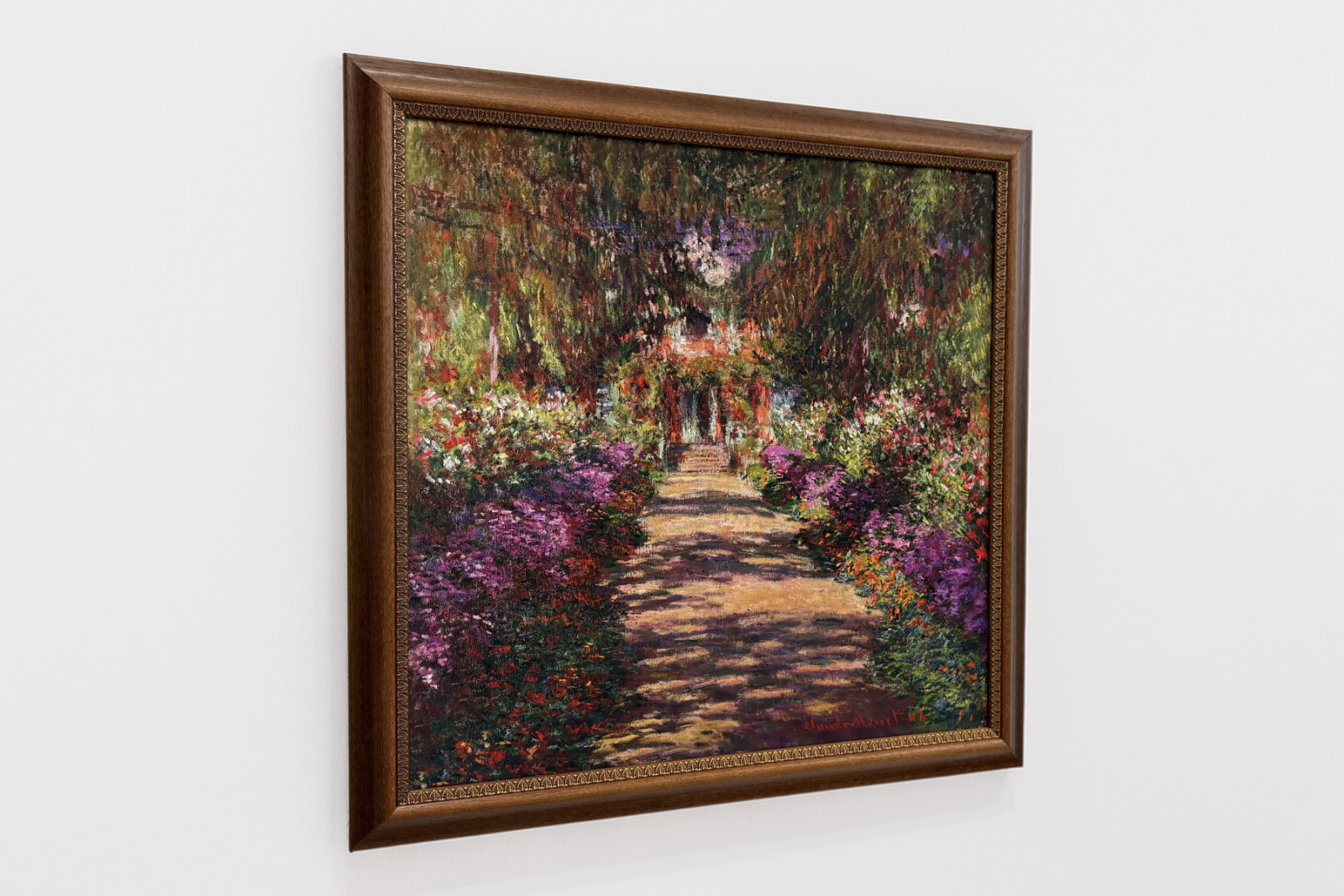 Un chemin dans le jardin de Monet, Giverny, 1902 - Claude Monet