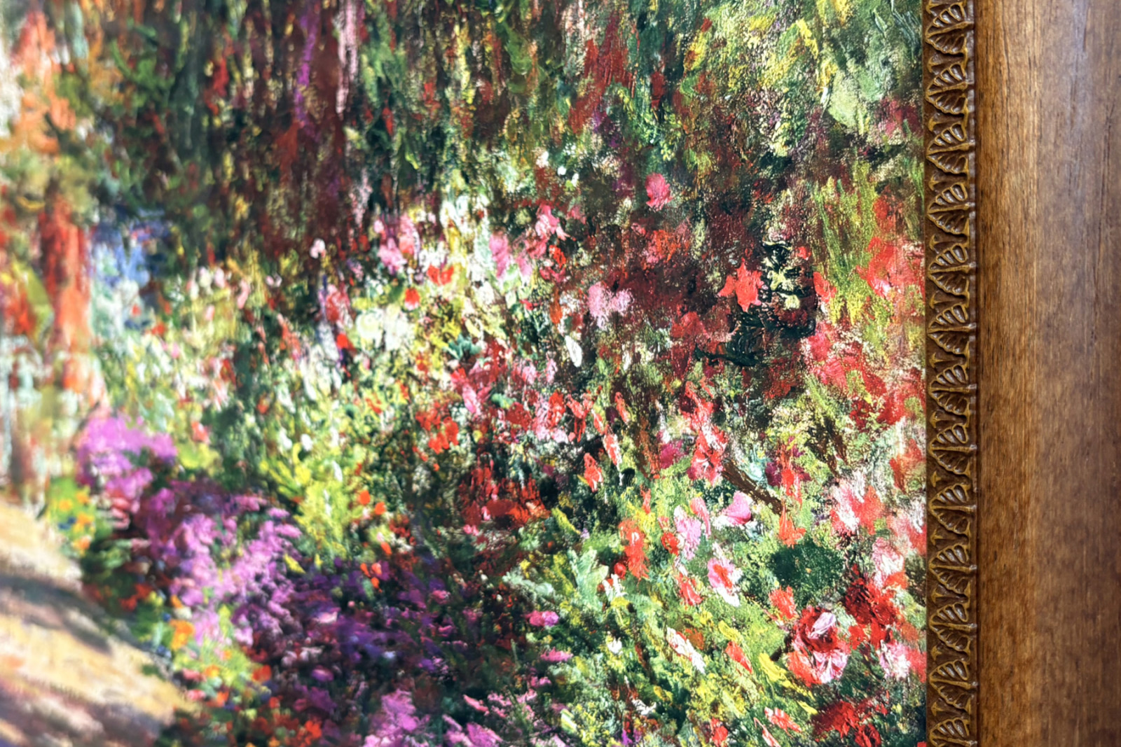 Un chemin dans le jardin de Monet, Giverny, 1902 - Claude Monet