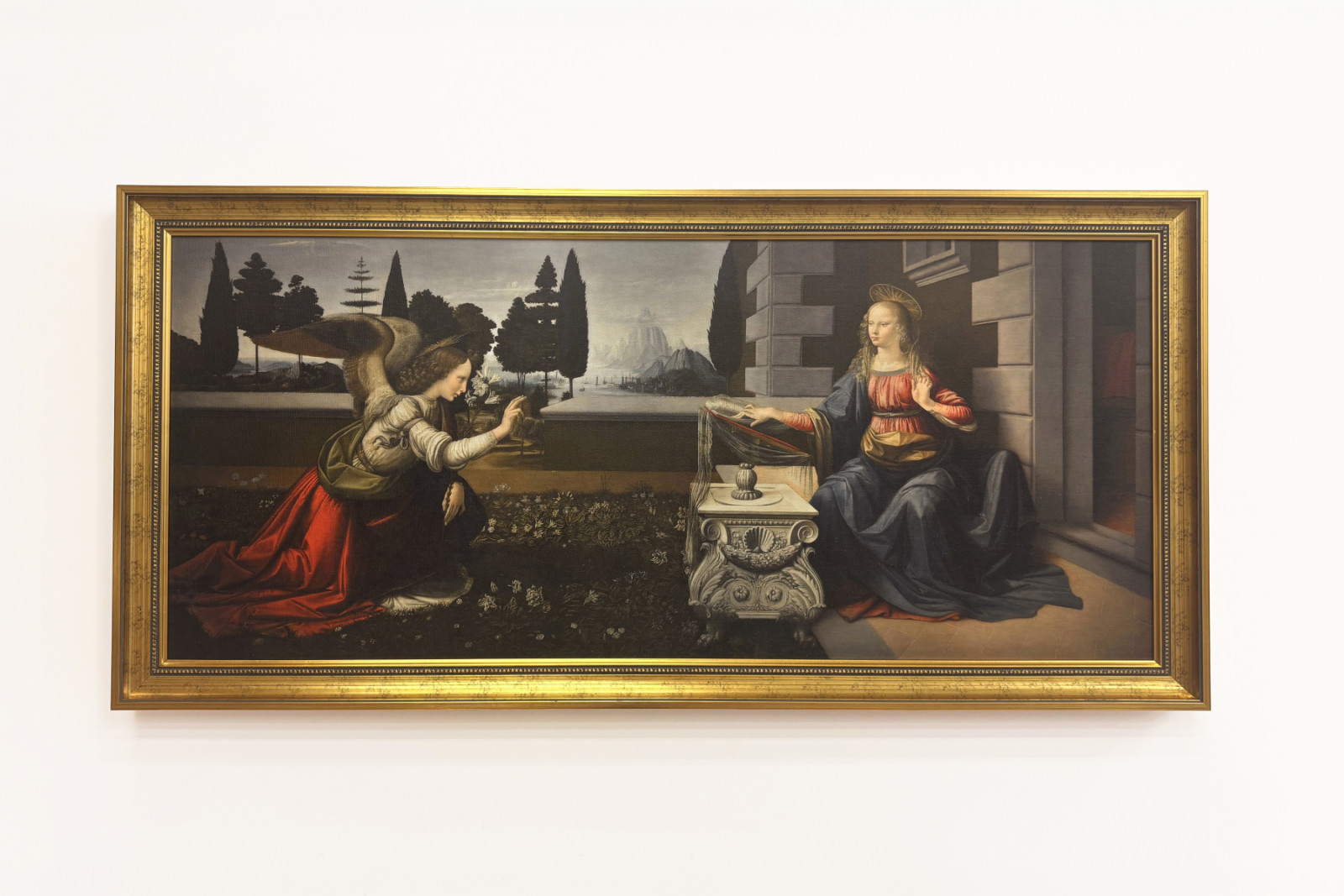 L'Annonciation - Leonardo da Vinci