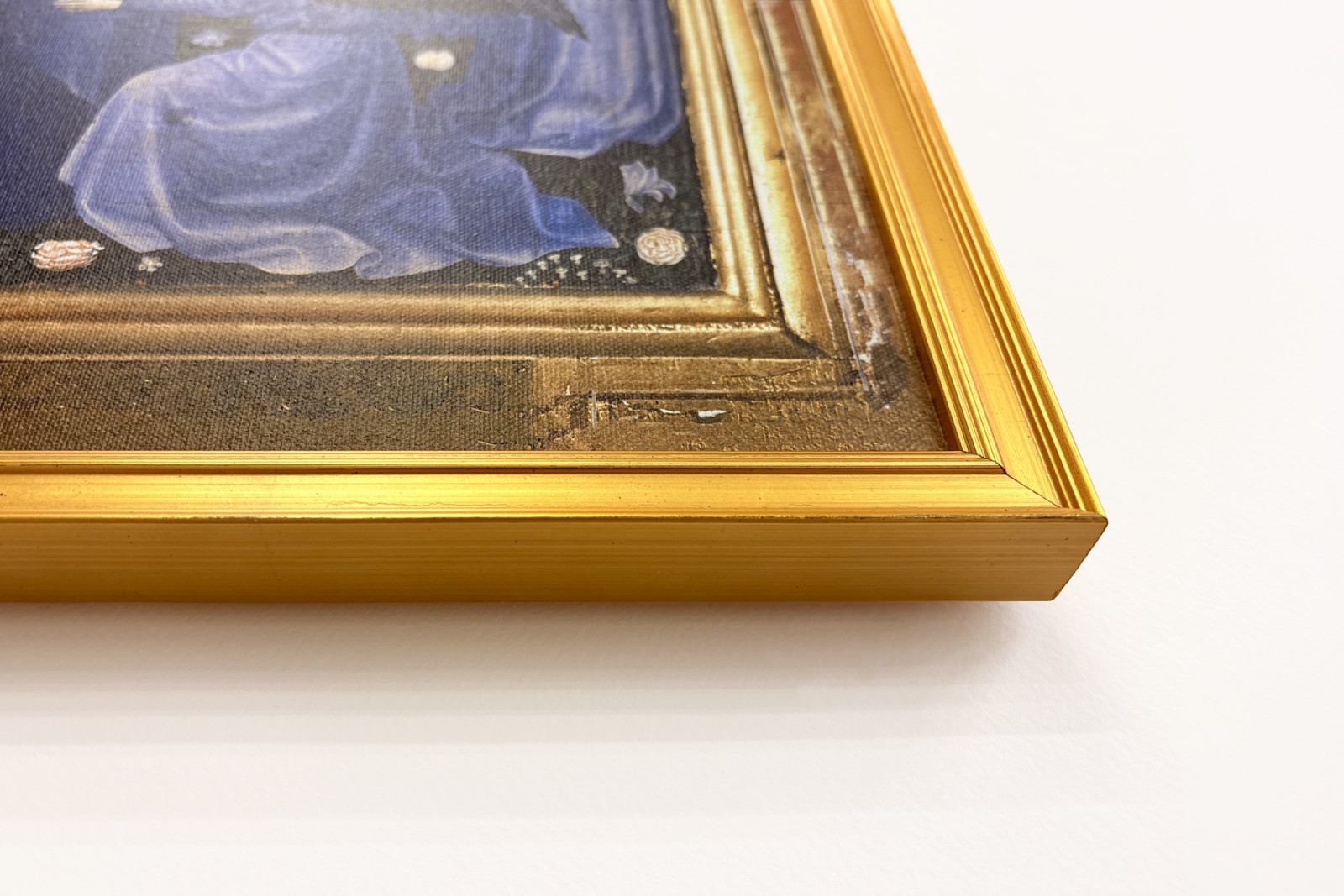 Richard II présenté à la Vierge et l'Enfant par son saint patron Jean-Baptiste et les saints Édouard et Edmond, vers 1395-99 - Master of the Wilton Diptych