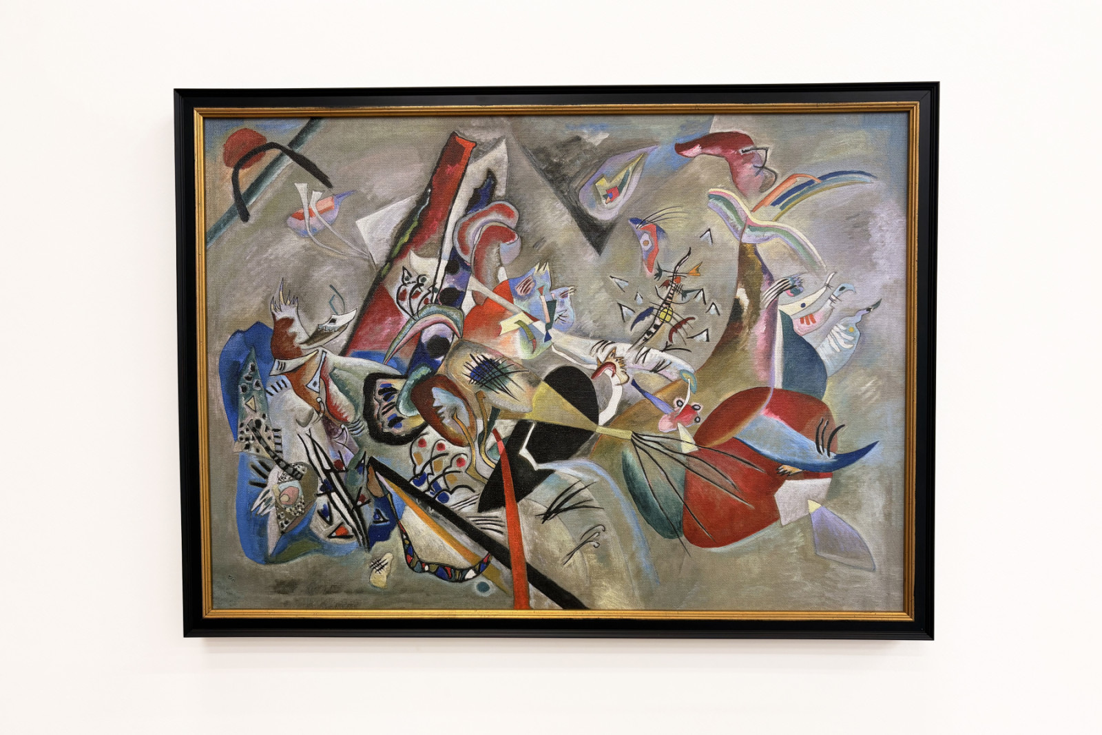 Dans le gris, 1919 - Wassily Kandinsky