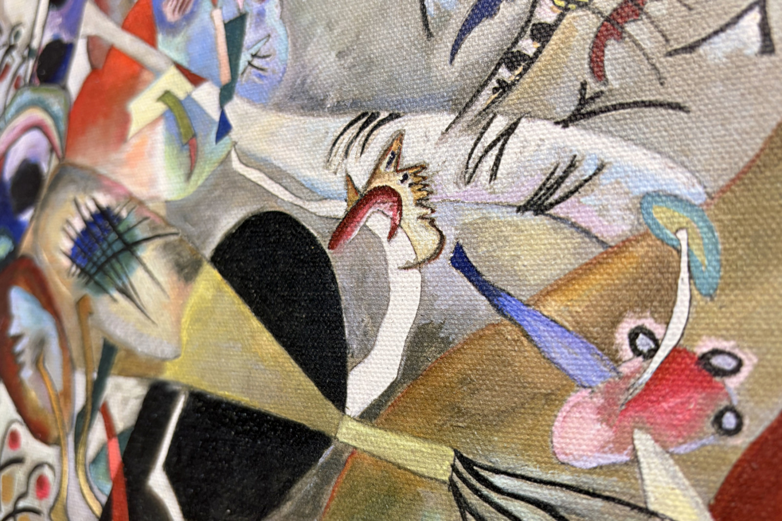 Dans le gris, 1919 - Wassily Kandinsky