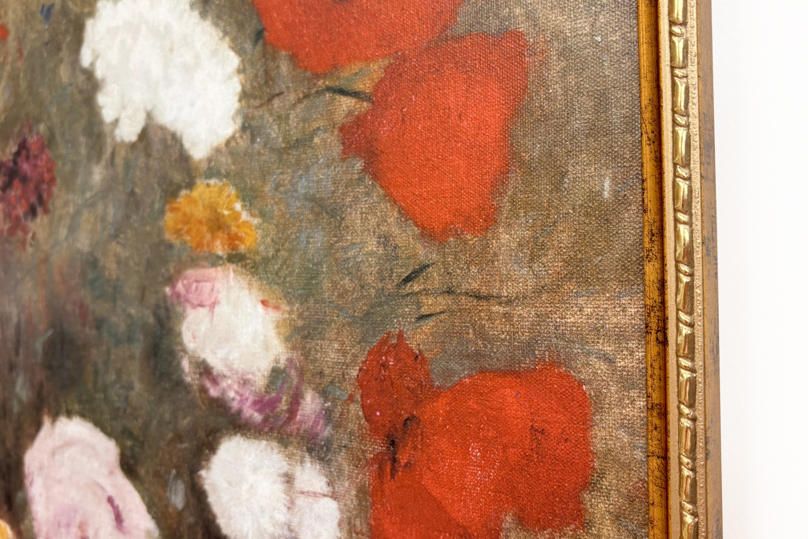 Bouquet avec des coquelicots Peinture d'Odilon Redon (1840-1916) - Odilon Redon
