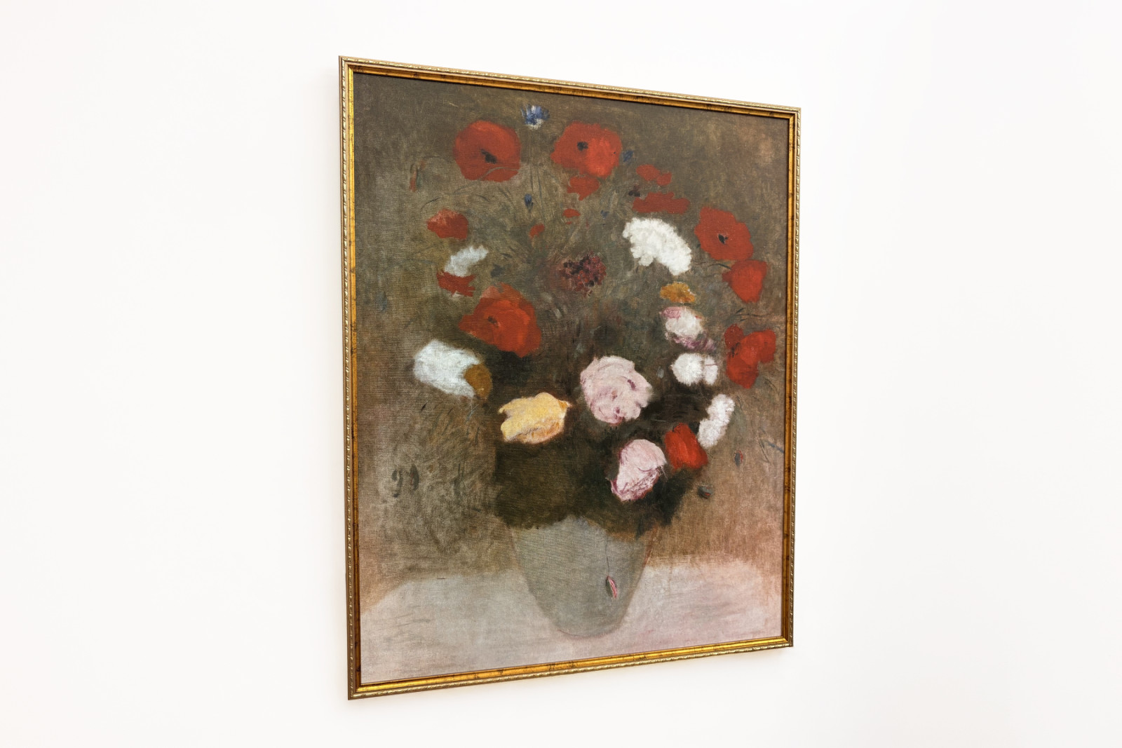 Bouquet avec des coquelicots Peinture d'Odilon Redon (1840-1916) - Odilon Redon