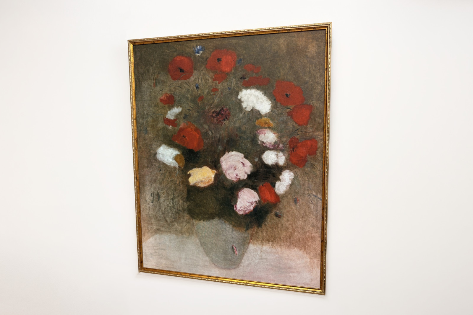Bouquet avec des coquelicots Peinture d'Odilon Redon (1840-1916) - Odilon Redon