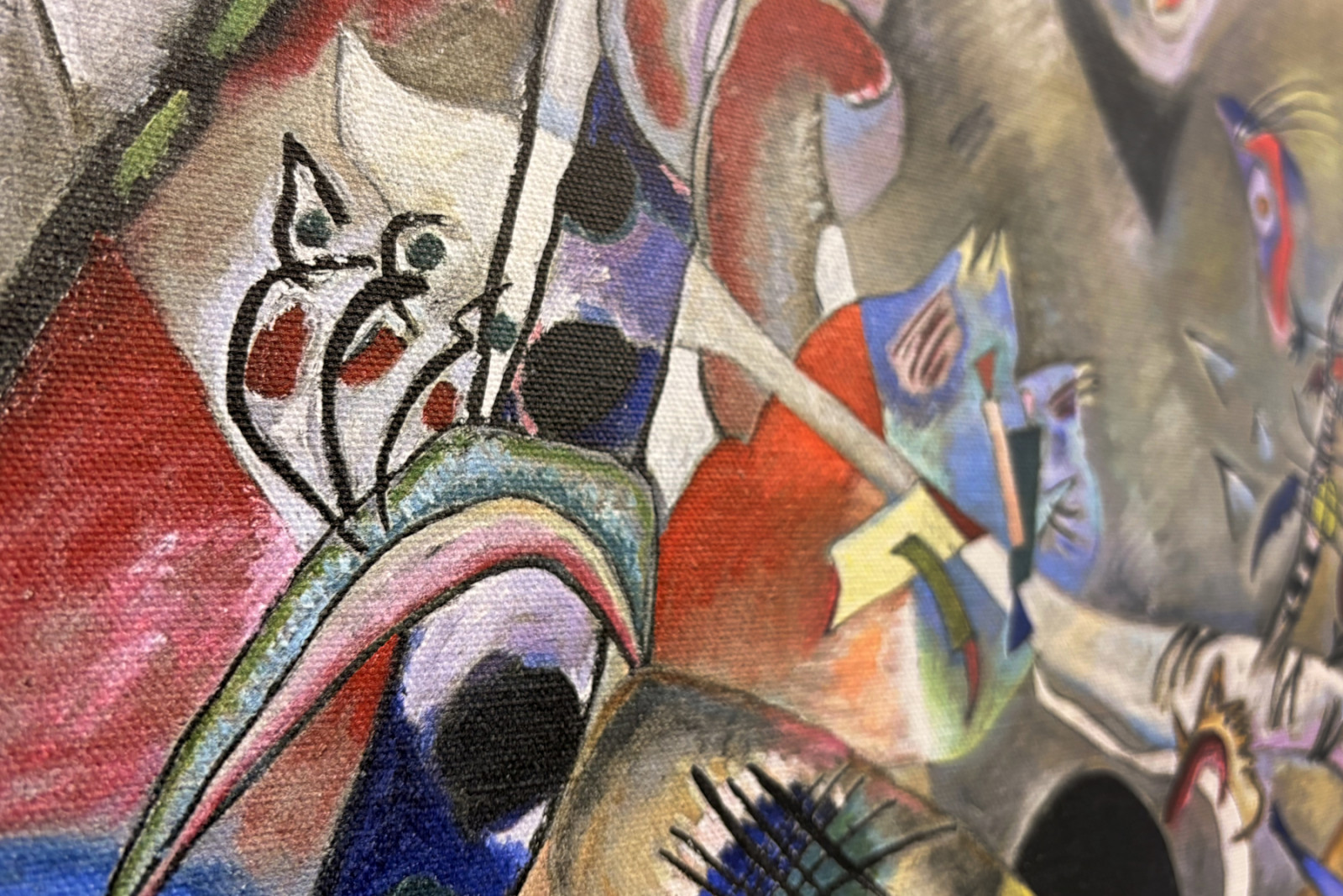 Dans le gris - Wassily Kandinsky