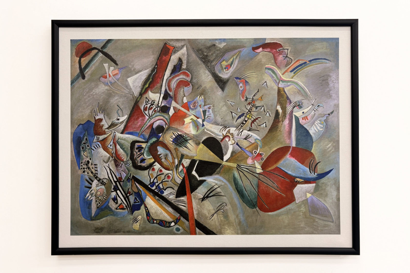 Dans le gris - Wassily Kandinsky
