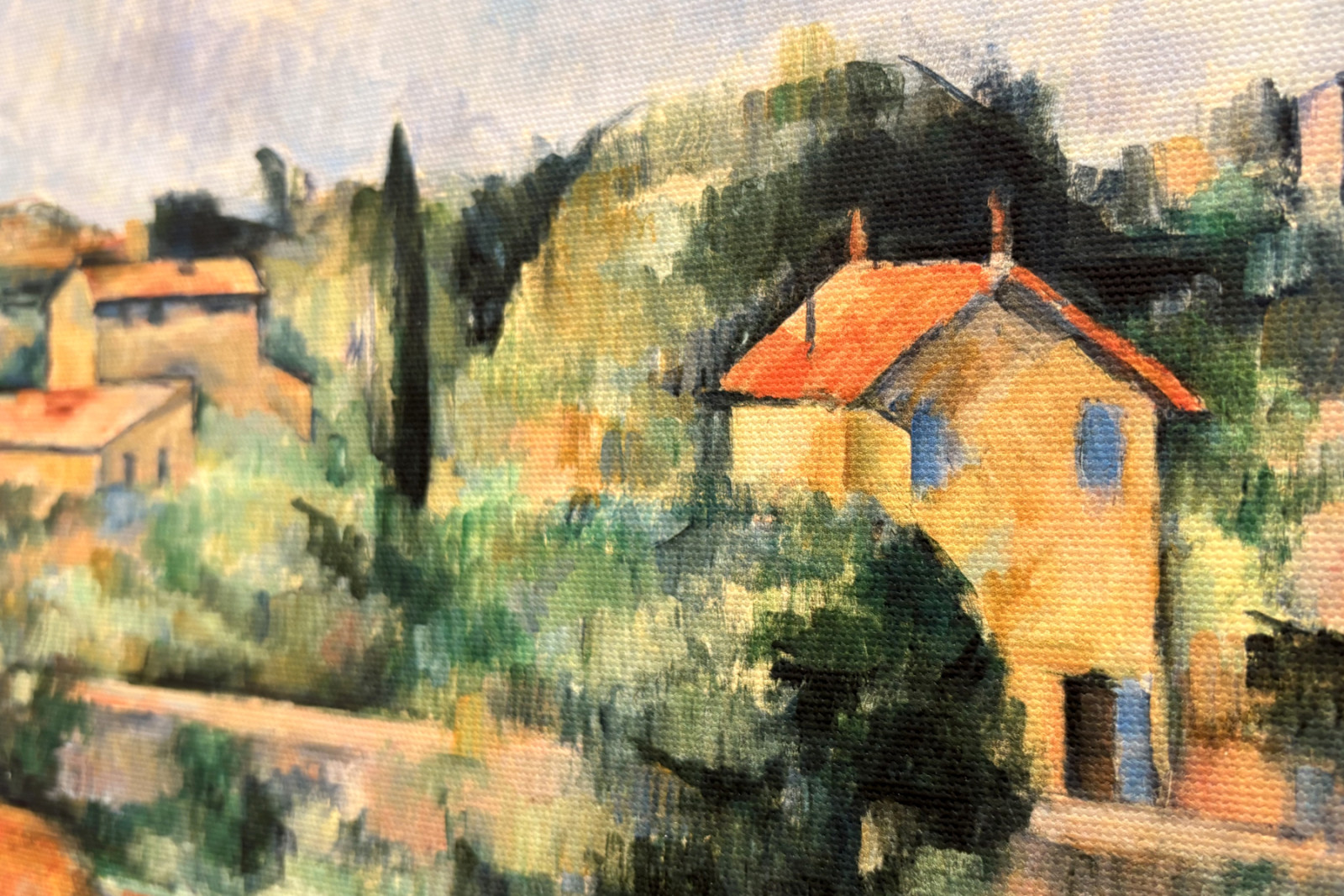 La plaine de Bellevue / Les terres rouges - Paul Cézanne