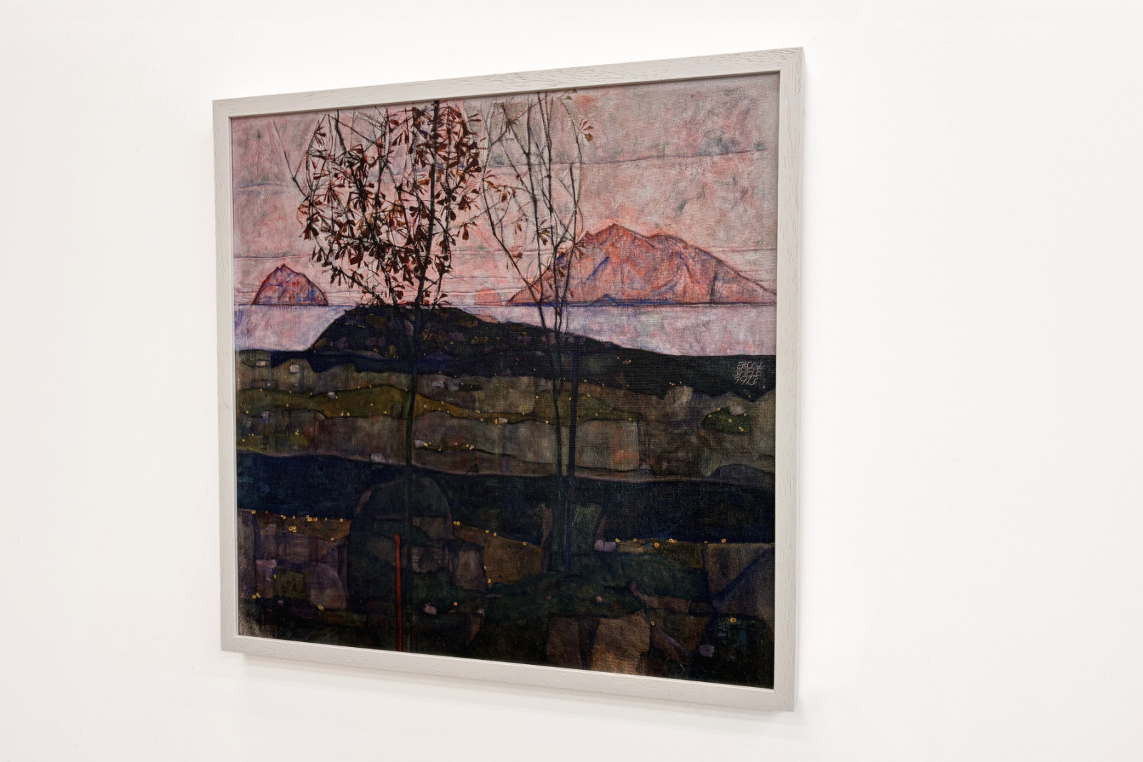 Coucher de soleil, 1913 - Egon Schiele
