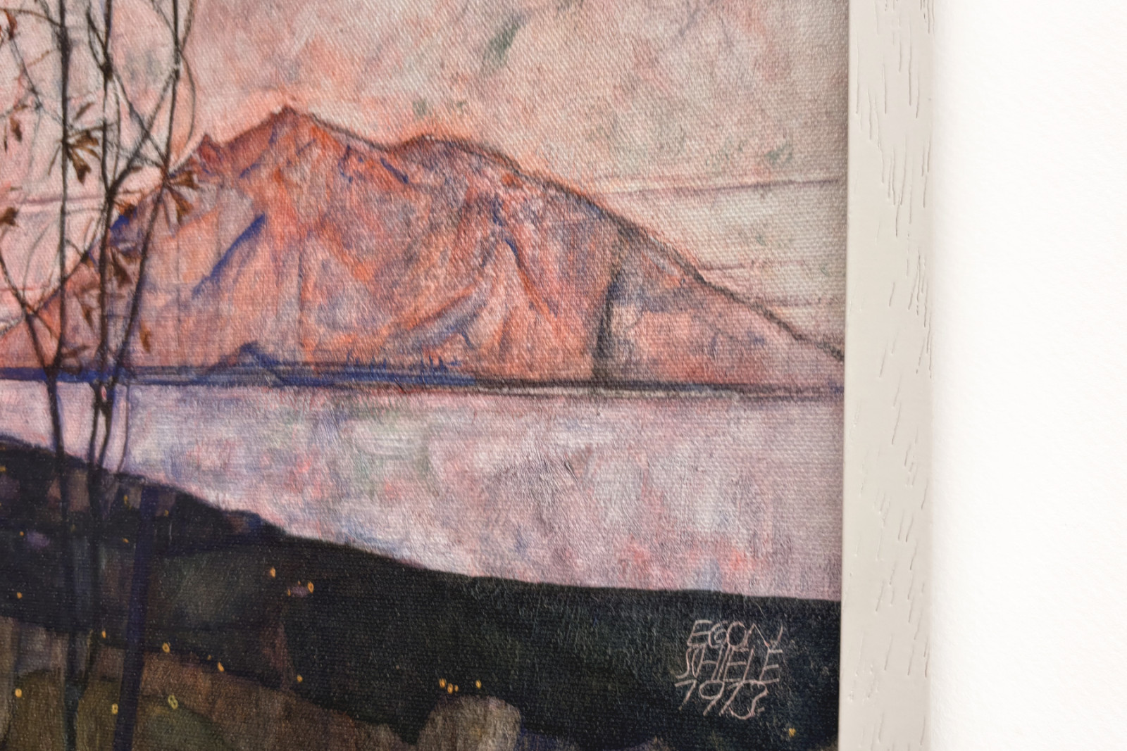 Coucher de soleil, 1913 - Egon Schiele