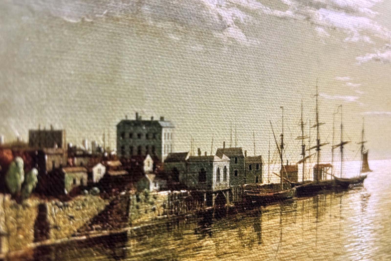 Scène au clair de lune, Southampton, 1820 - Sebastian Pether