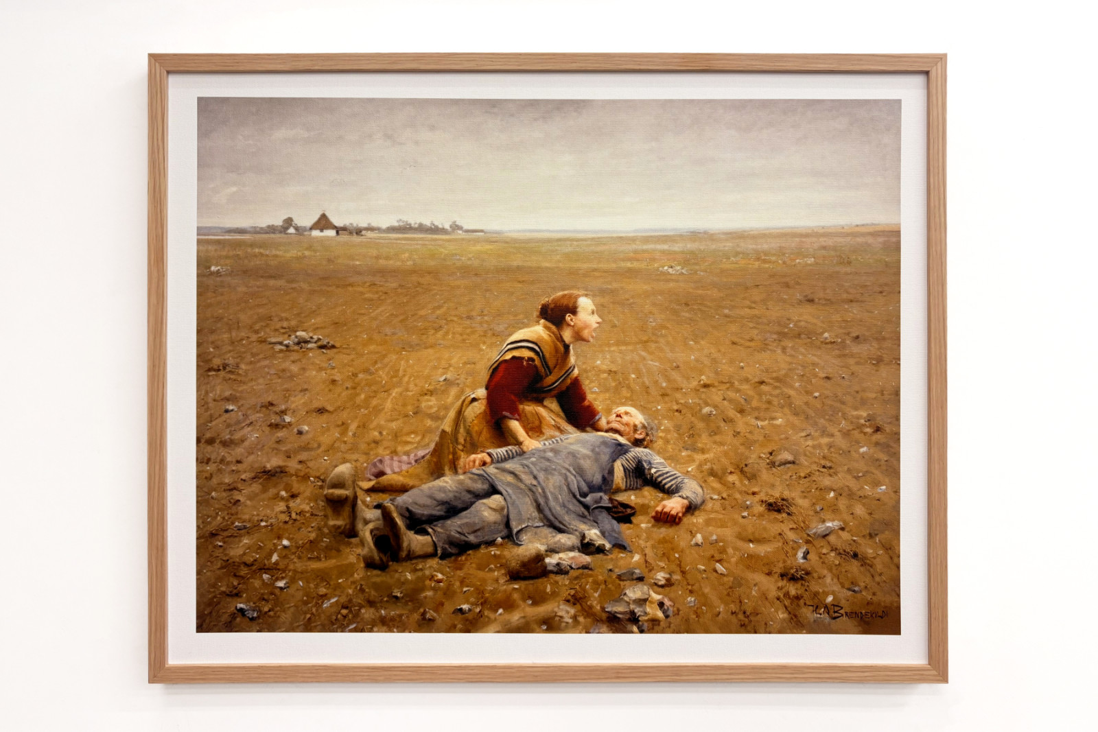 Épuisé ou Le Martyr, 1889 - Hans Andersen Brendekilde