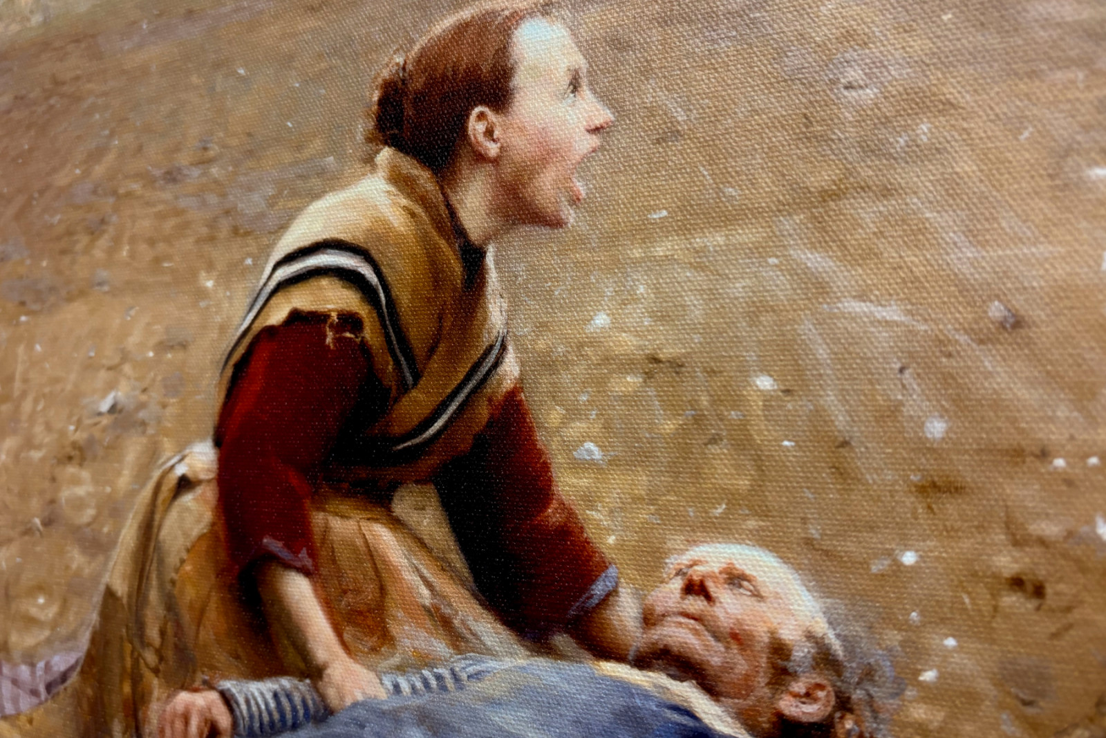 Épuisé ou Le Martyr, 1889 - Hans Andersen Brendekilde