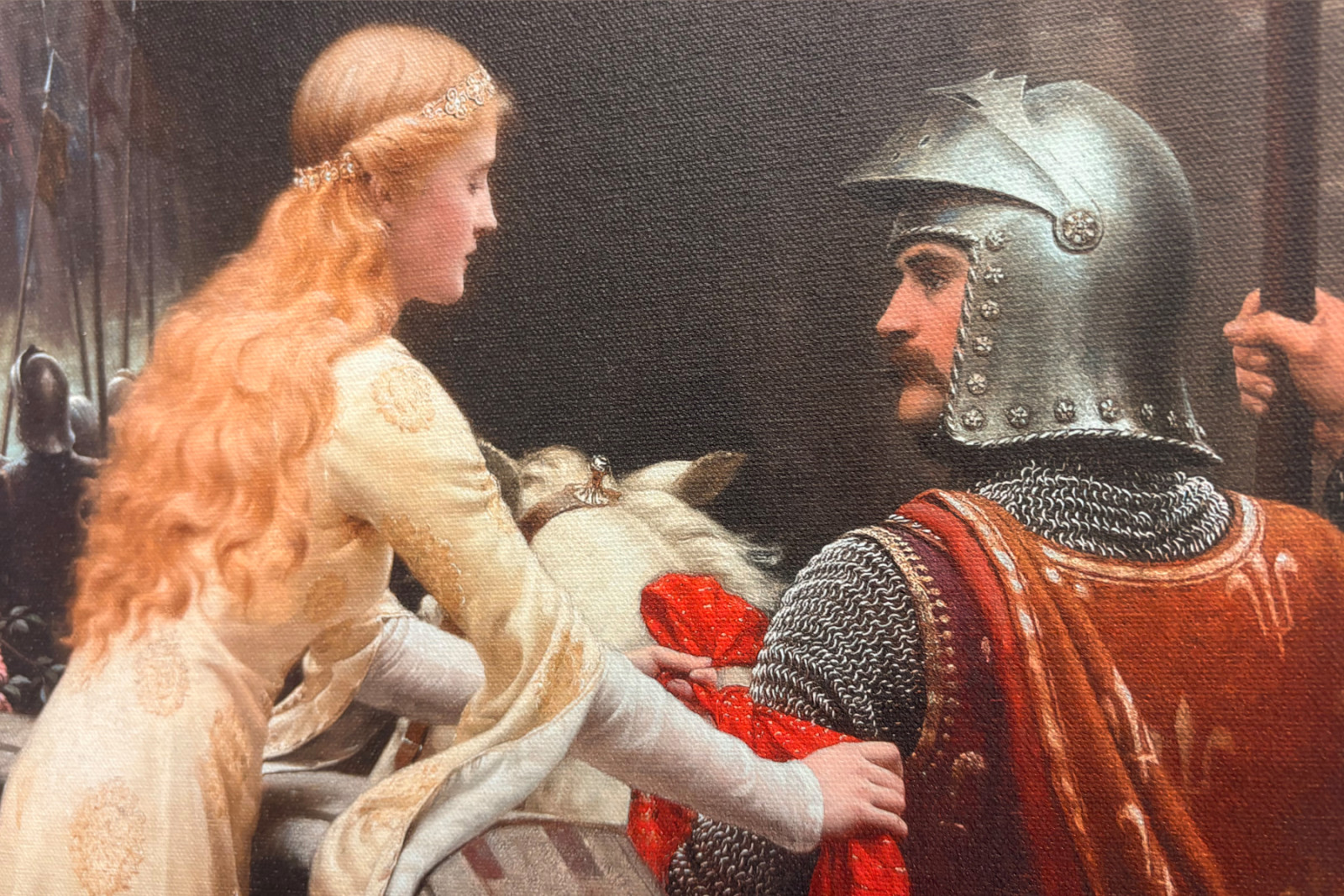 Dieu vous garde - Edmund Leighton