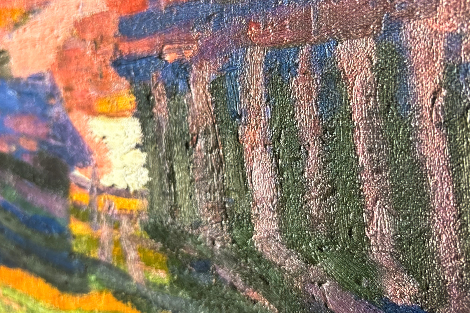 Vue de Capolago, vers 1907 - Giovanni Giacometti