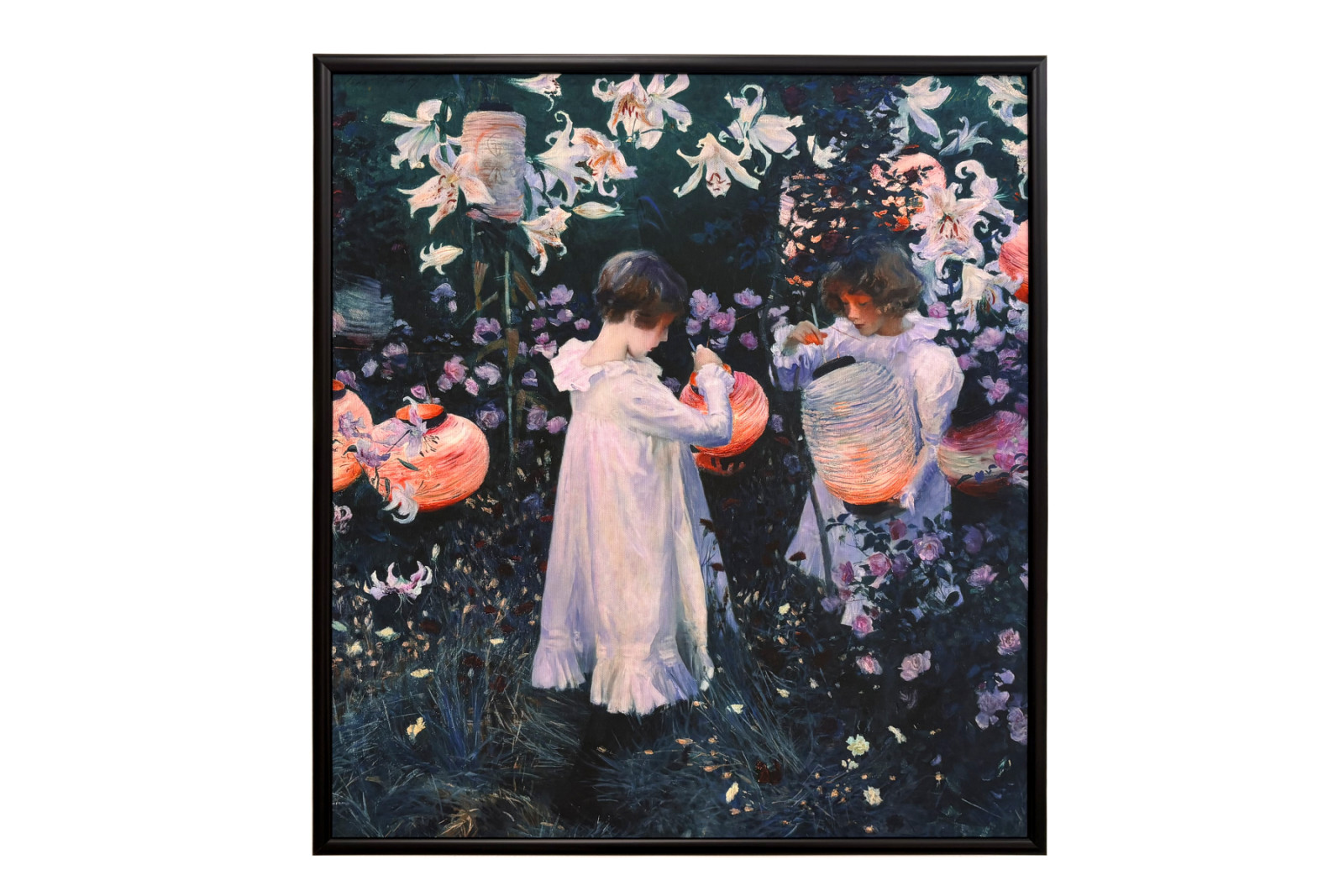 Œillet, lys, lys, rose - John Singer Sargent