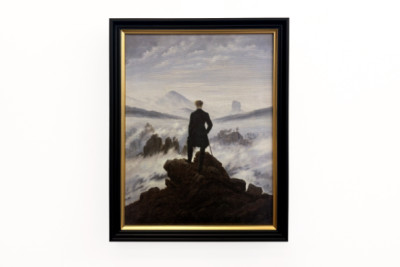 Le Voyageur contemplant une mer de nuages - Caspar David Friedrich