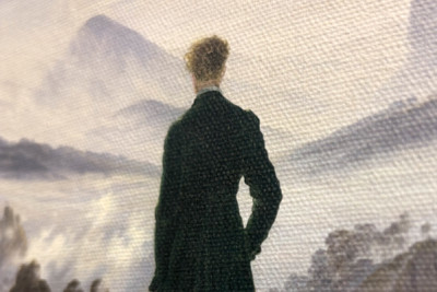 Le Voyageur contemplant une mer de nuages