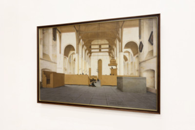 Intérieur de la Sint-Odulphuskerk à Assendelft, 1649