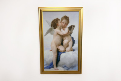 Cupidon et Psyché enfants, Le premier baiser, 1890