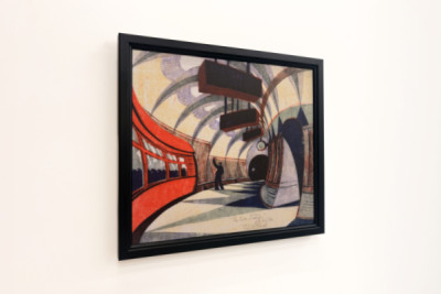 Le train souterrain, vers 1932
