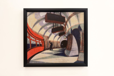 Le train souterrain, vers 1932
