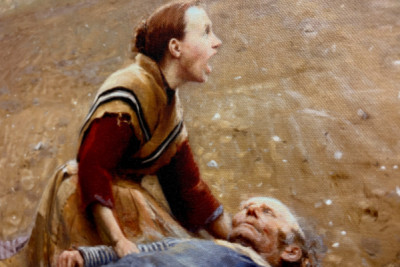 Épuisé ou Le Martyr, 1889