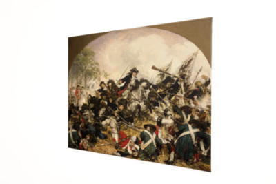 Le vieux Dessauer à la bataille de Turin, 1883