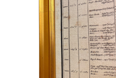 Géographie des plantes dans les pays tropicaux, une étude des Andes, dessinée par Schoenberger et Turpin, imprimée par Langlois, Paris