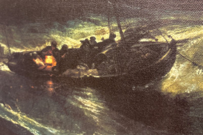 Pêcheurs en mer