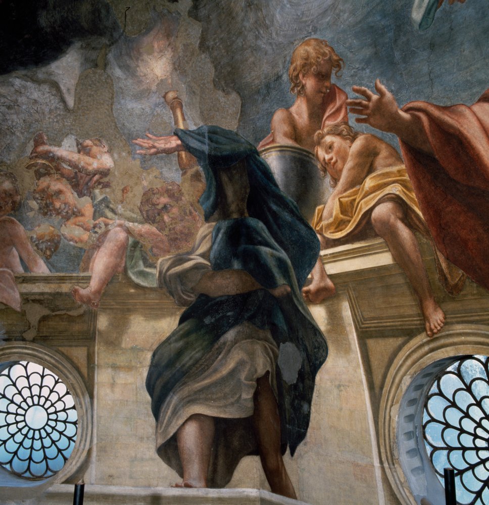 Apôtre (détail) - (c.1489-1534) Correggio