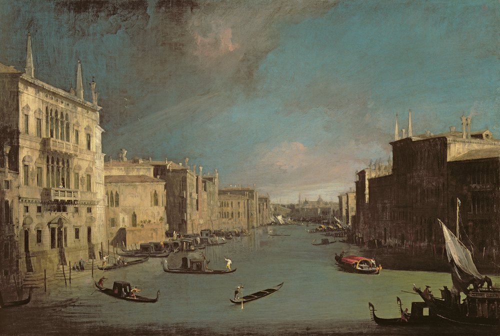 Vue sur le Grand Canal | (1697 1768) Canaletto