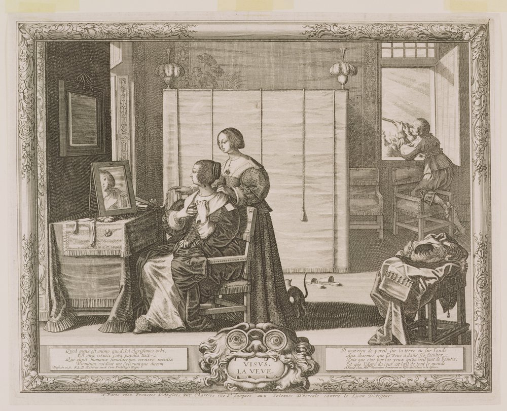 Vue, gravée par l