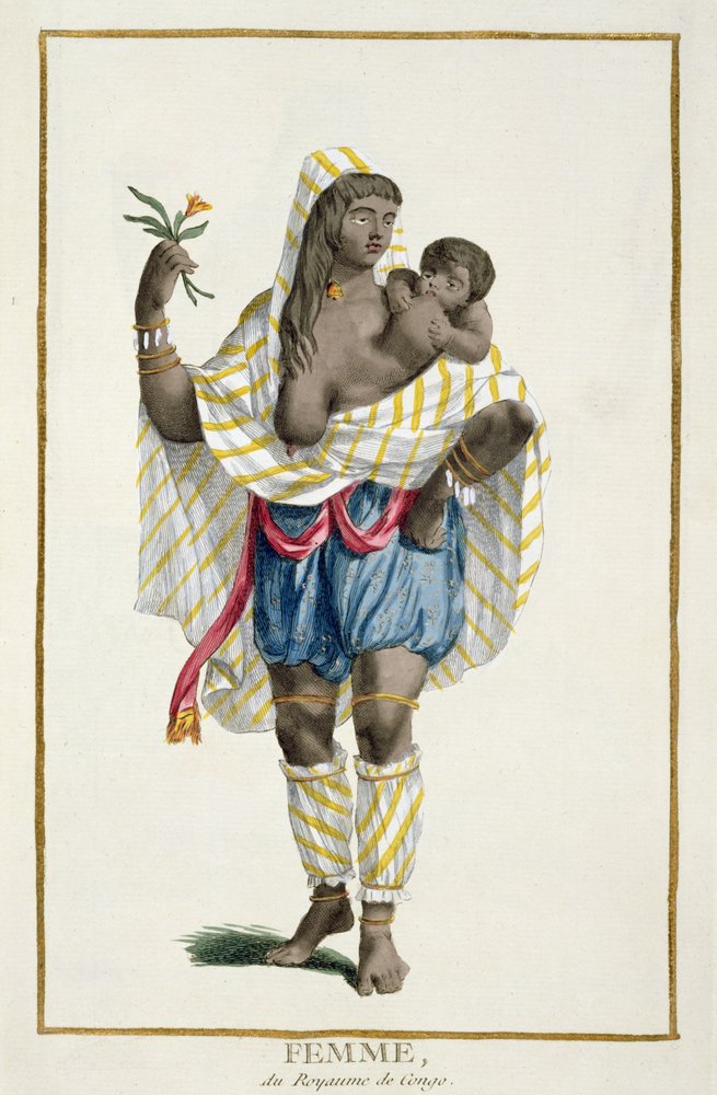Une femme du Congo, de 