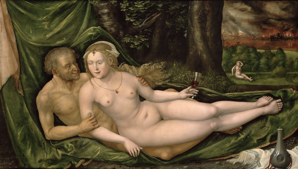 Loth et sa fille, 1537 - Albrecht Altdorfer