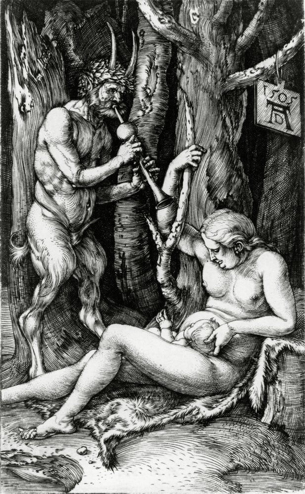Famille de satyres, 1505 - Albrecht Dürer