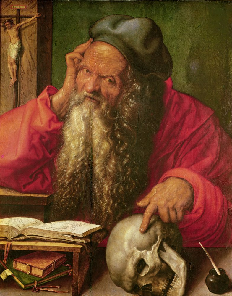 Portrait de saint Jérôme, 1521 - Albrecht Dürer
