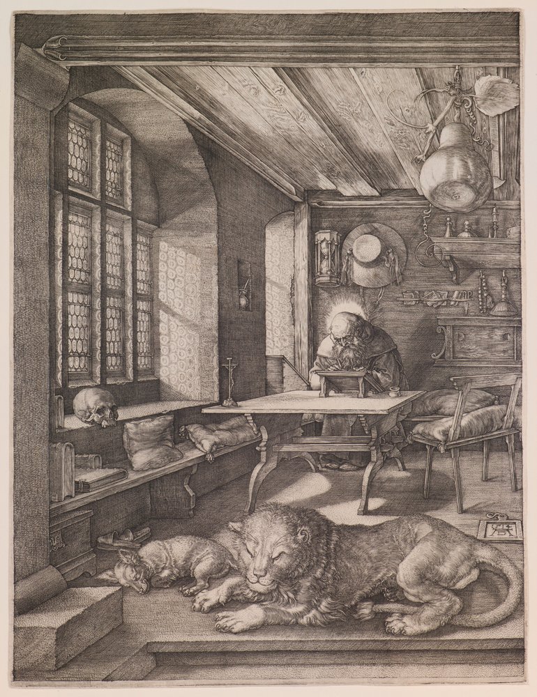 Saint Jérôme dans son cabinet de travail - Albrecht Dürer