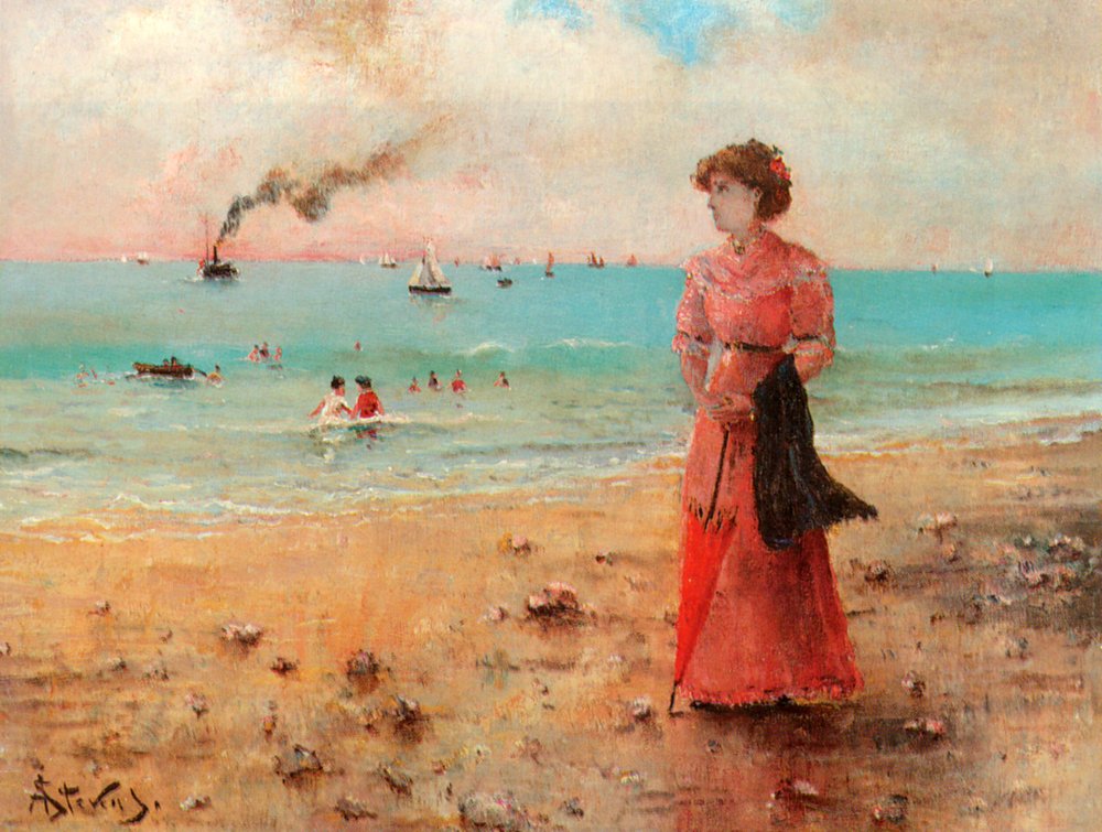 Jeune femme à l