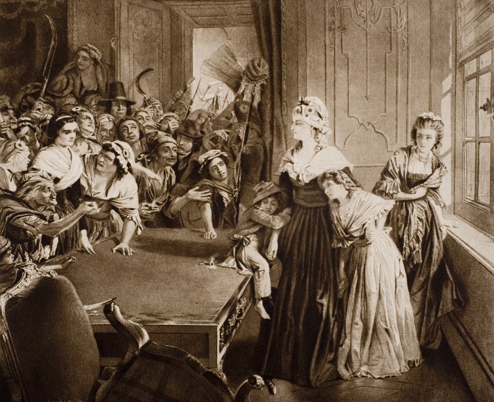 Les Tuileries, 20 juin 1792, illustration de 