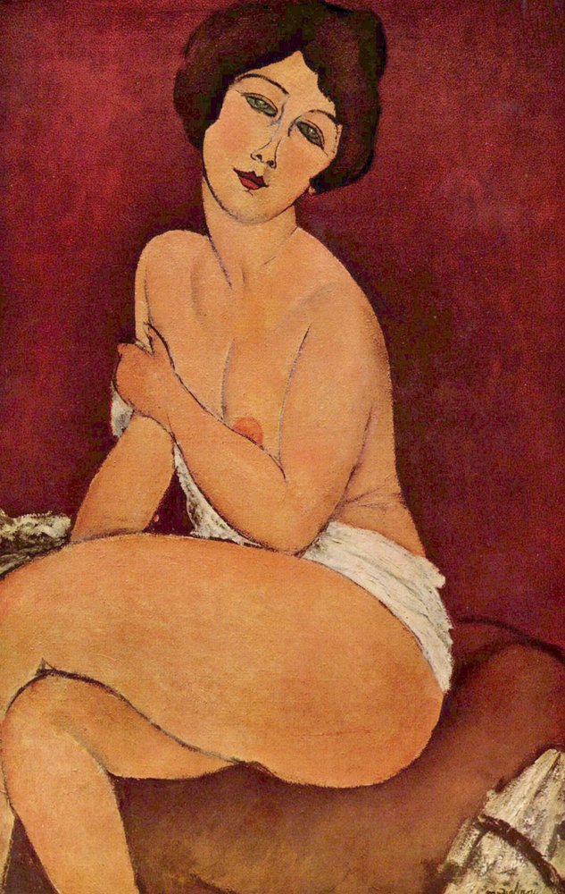 Nu féminin - Amedeo Modigliani