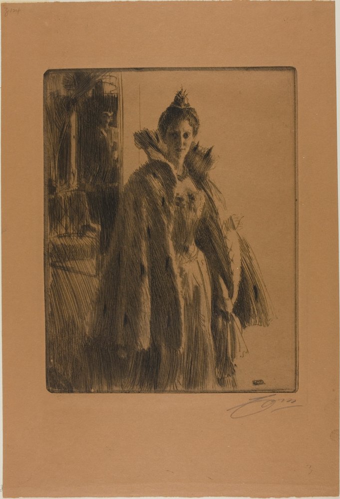 S.A.R. la princesse Ingeborg de Suède II - Anders Zorn