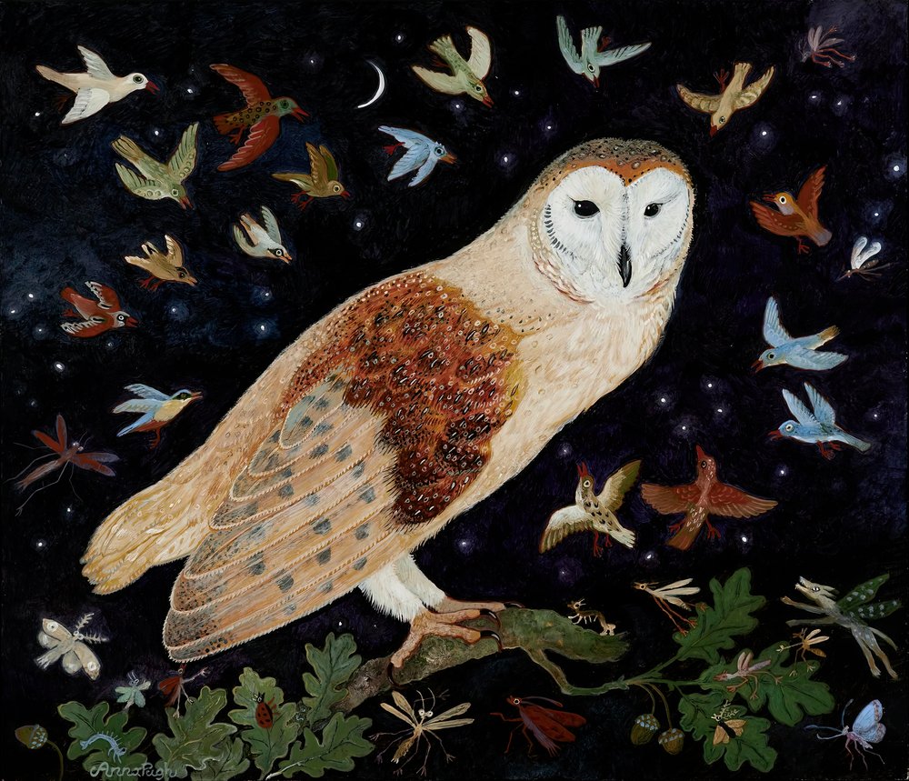 Un mot pour les sages, 2013 (acrylique) - Anna Pugh