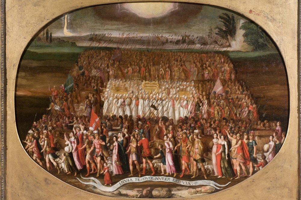 L'Exode des douze tribus d'Israël avec l'Arche d'Alliance - Antoine Caron